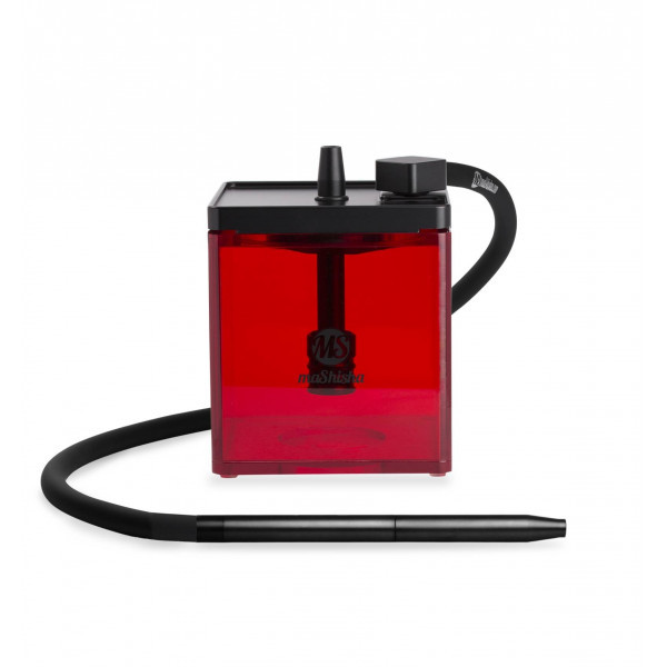 Vodná fajka MS Micro čierno červená