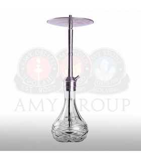 Vodná fajka Amy Deluxe SS30.01 Xpress Chill Clear 55cm